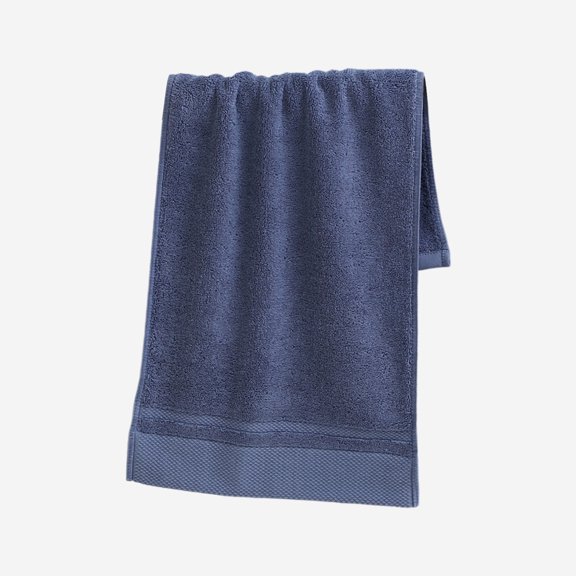 Cinvoph Hand Towels for Bathroom, Home Cotton Soft Highly Absorbent Hand Towel for for Bath, Hand, Face, Gym, Size 14" x 30", Blue