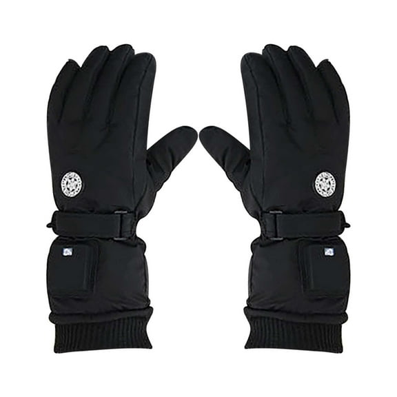 Cinvoph Heated Winter Gloves for Men Women Touchscreen Modes USB Heating Thermal Gloves for Outdoor Cycling Skiing Snowboarding Hiking Hunting
