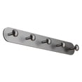 thumbnail image 1 of Cinvoph Heavy Duty Magnetic Door Hooks, No Punching Wall Mount Rail Design for Entryway Hallway, Strong Storage Organizer for Clothes, Bags, Keys, Gray, 1 of 6
