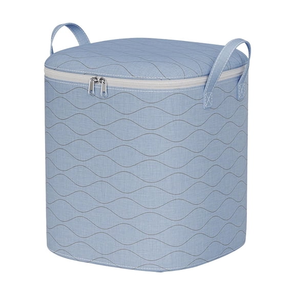 Cinvoph Heavy Duty Storage Bag Foldable Closets Organizers With Reinforced Handle Sturdy for Moving Travel Clothing Blanket Comforters Bed Sheets 100L