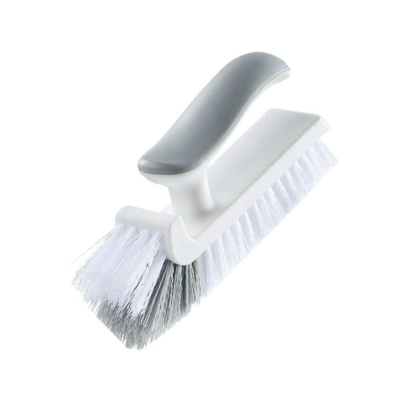 Cinvoph Household Scrub Brush with Handle - Stiff Bristles Cleaning for Sink, Dishes, Pots & Pans, Bathroom & Kitchen Wall Coner Deep Household Cleaning