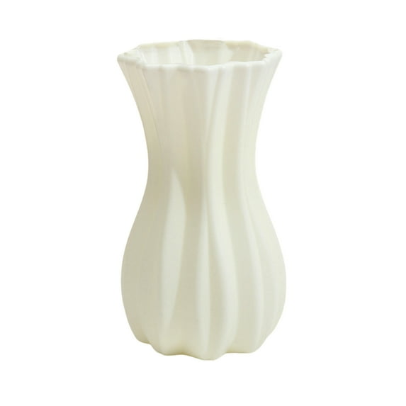 Cinvoph Modern Flower Vase Decorative Home Accent for Living Room Coffee Table, Bookshelf, Mantel & Fireplace Decor 3.5"x7"