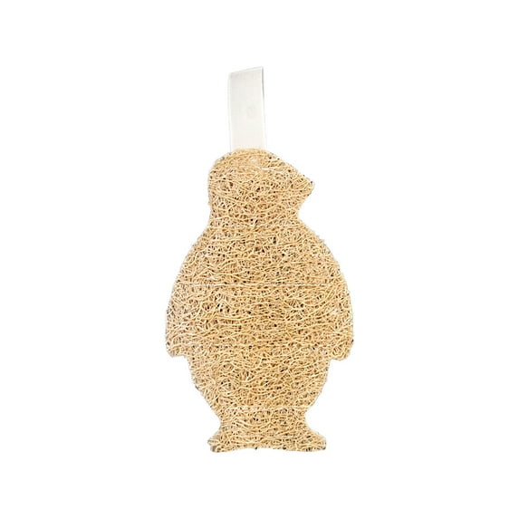 Cinvoph Natural Sponges Kitchen, Non-Scratch Loofah Dish Brush Two-Sided Cleaning Sponge Reusable Scrub & Wipe Pad for Home Cleaning 4"x3.5"