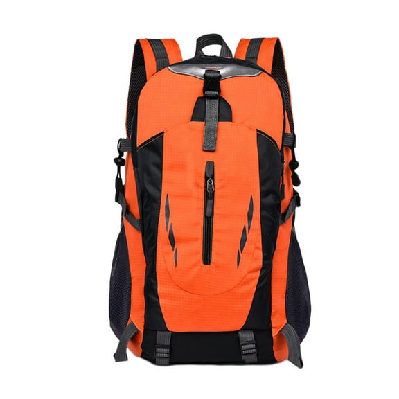 Cinvoph Outdoor Mountaineering Backpack for Men Women Sturdy Large Capacity for Outdoor Travel Vacation 12"x20"x6" Orange