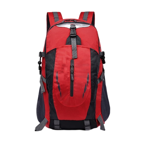 Cinvoph Outdoor Mountaineering Backpack for Men Women Sturdy Large Capacity for Outdoor Travel Vacation 12"x20"x6" Red
