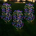 thumbnail image 1 of Cinvoph Solar Garden Lights Outdoor 4 Pack 120 LED Decorative Firework Solar Lights Waterproof Garden Decor for Yard Patio Pathway Courtyard Lawn Landscape 24", 1 of 6