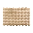 thumbnail image 1 of Cinvoph Plush Faux Fur Cat Bed Ultra Soft Skin Friendly Pet Mat Cozy Warm Sleeping Nest For Window Sills Couches And Home Furniture 14"x20" Khaki, 1 of 6