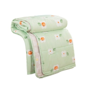 Cinvoph Quilted Washed Cotton Summer Cooler Quilt Conditioner Napping Quilt