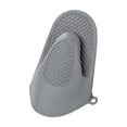 thumbnail image 1 of Cinvoph Silicone Oven Gloves Heat Resistant Cooking Hand Clip Mitts Potholder for Kitchen Cooking Baking, 4.3"x8" Gray, 1 of 6