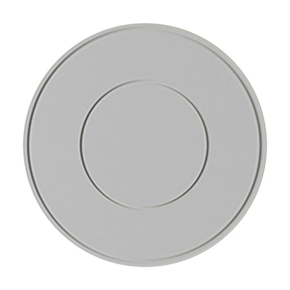 Cinvoph Silicones Placemats Heat Resistant for Kitchen Countertop Table Casserole Pot Bowl Placement Home Meal Prep 6.5" Gray