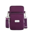 thumbnail image 1 of Cinvoph Sling Bags Purse for Women Waterproof Crossbody Shoulder Bag Casual Messenger Bag Handbag Lightweight Daypack for Travel Daily, Purple, 1 of 7