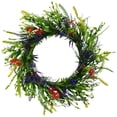 thumbnail image 1 of Cinvoph Spring Wreath for Indoor Outdoor Artificial Greenery Ornament For Home Garden Wall Patio Party Holiday Decoration 16", 1 of 6