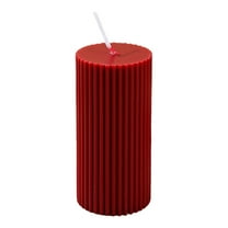 Cinvoph Tall Pillar Candles Smokeless Scented - Long Lasting Burning for Valentine’s Day Dinner Party Wedding Christmas Home Romantic Centerpiece Decor 2"x2"x4"