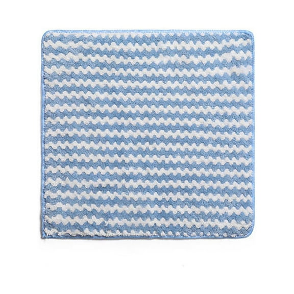 Cinvoph Thickened Cleaning Cloth, Streak-Free Absorbent Rags Lint Free Non-Scratch Reusable Household Supplies for Kitchen, Window Glass & Bathroom 10"x10"