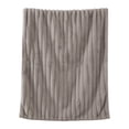 thumbnail image 1 of Cinvoph Throw Blanket Soft & Comfortable, Warm & Double-Layer Blankets for Sofa, Couch, Chair, Bed, Living Room Bedroom, All-Season Use, Plush Cozy Home Warmth 39"x28" Khaki, 1 of 6