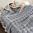 thumbnail image 1 of Cinvoph Throw Blanket for Couch, Fuzzy Soft Cozy Warm Blankets for All Season, 48x80 Inch, 1 of 5