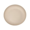 thumbnail image 1 of Cinvoph Unbreakable Dinner Trays Dishwasher & Microwave Safe, Multiuse Durable Lightweight Round Plate for Kitchens, Camping, Picnic Indoor Outdoor, Beige, 1 of 6