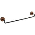 thumbnail image 1 of Cinvoph Wall Mounted Towel Rack Walnut Wood Bathroom Organizer Punch-free Towel Bar Space-Saving Towel Rack for Bathroom Shower, 1 of 9