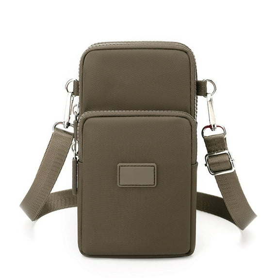 Cinvoph Women Sling Bags Purse Waterproof Crossbody Shoulder Bag Casual Messenger Bag Handbag Lightweight Daypack for Travel Daily, Coffee