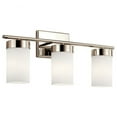 thumbnail image 1 of Kichler Lighting - Three Light Bath - Wall Mt Bath 3 Arm - Ciona - 3 Light Bath, 1 of 10