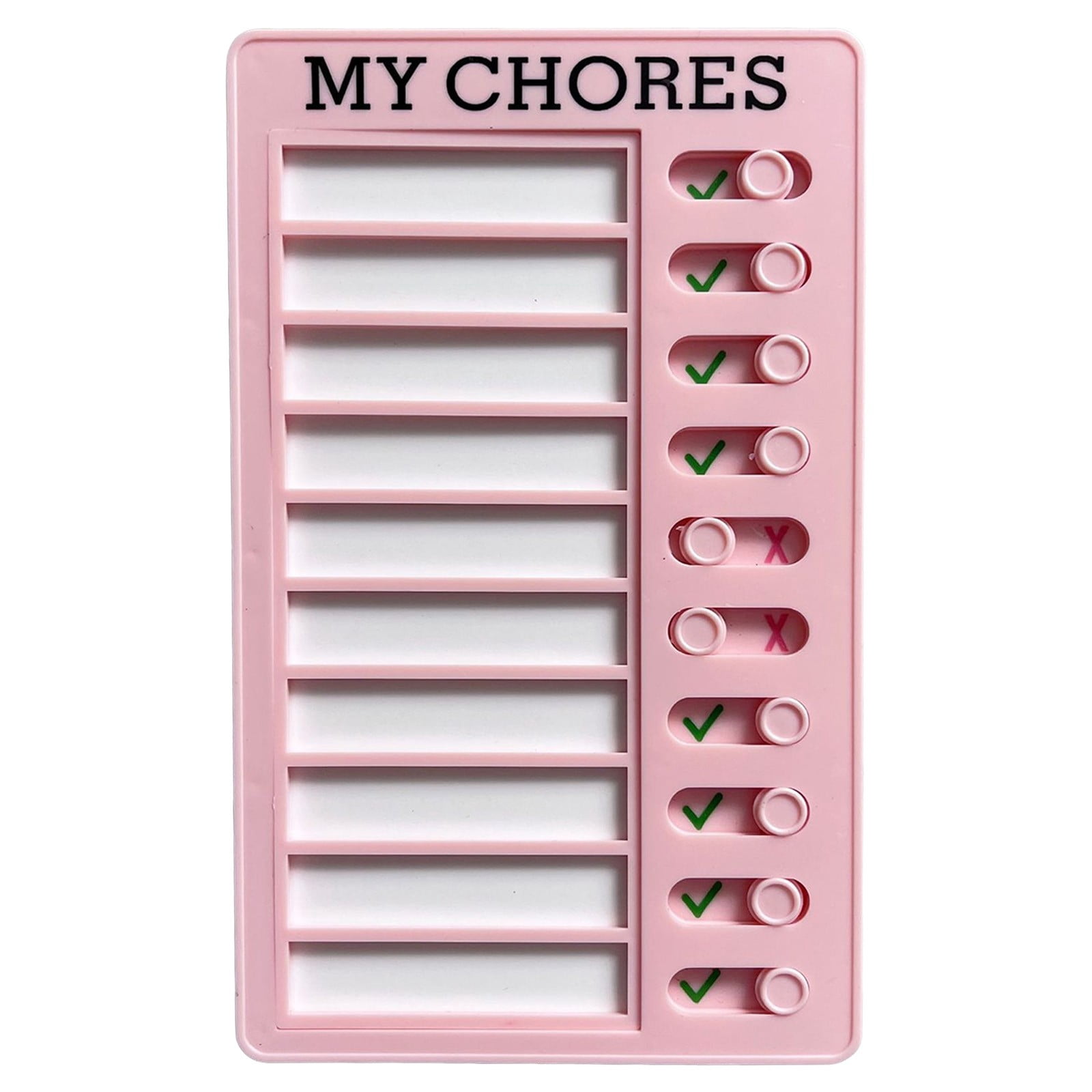 Ciozy Chore Chart, Sliding Routine Chart, Reusable to Do List, RV ...