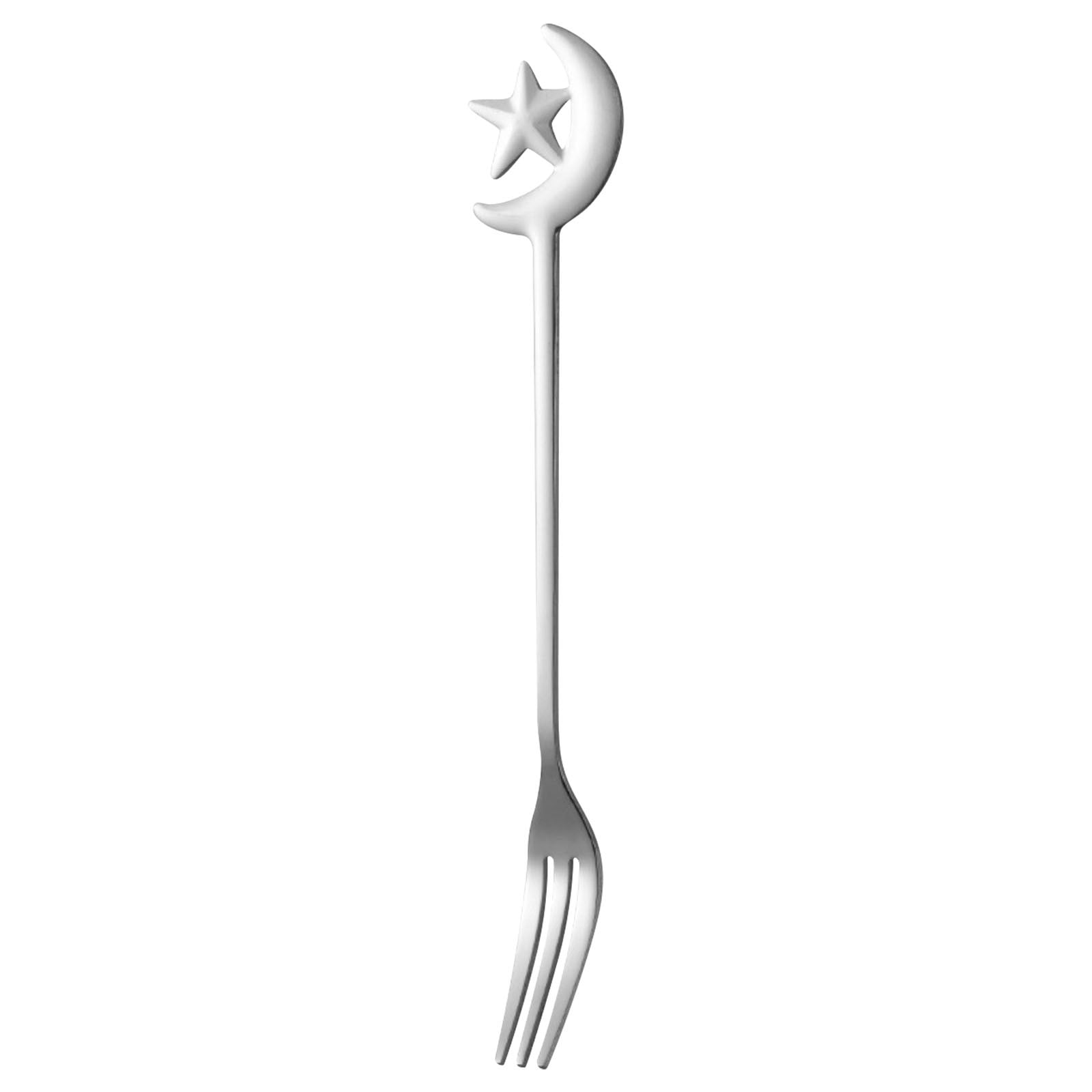 Ciozy Mini Stainless Steel Spoon with Star and Moon Design, 1pc, Mixing ...