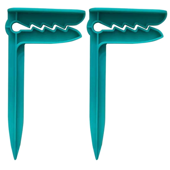 Ciozy Outdoor Anchor Stakes, Beach Towel/Picnic Mat Anchor Clips Stakes, Pack of 8