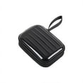 thumbnail image 1 of Small Zippered Pouch for Cosmetics, Travel Essentials & Jewelry (Waterproof Black) Clearance - Ciozy, 1 of 1