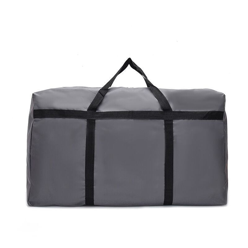 Cipaher Extra Large Storage Duffle Bag with Zippers and Handles Black Big Foldable Duffle Bag