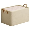 thumbnail image 1 of Cipaher Foldable Storage Bin Cloth Wardrobe Storage Box for Home Essentials, Large, 1 of 6