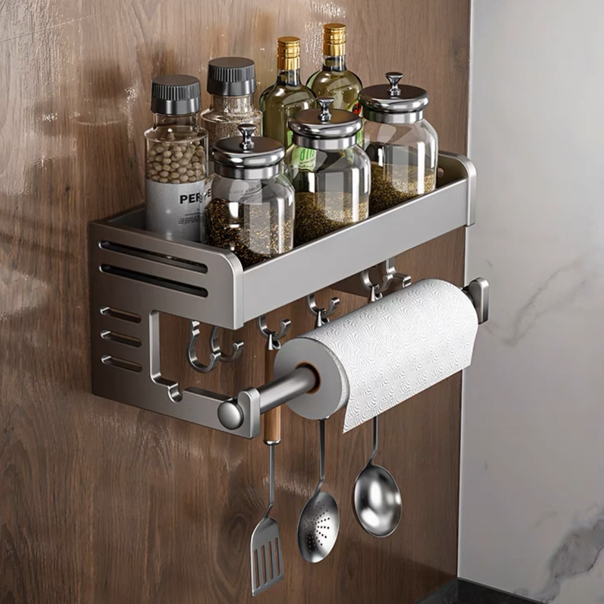 Stainless Steel Wall Hanging Spice Organizer CIPAHER Spice Rack