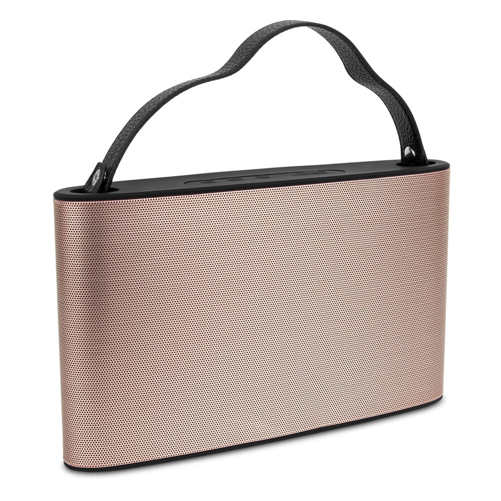 Cipe Handbag-Style Bluetooth Wireless Speaker & Powerbank, Black