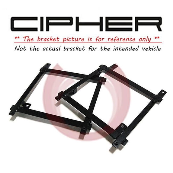 Cipher Auto 1992 Honda Civic Seat Bracket - Passenger Side