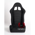 thumbnail image 1 of Cipher Auto CPA1016FBK-W Black Cloth with Outer White Stitching Racing Seats, 1 of 1