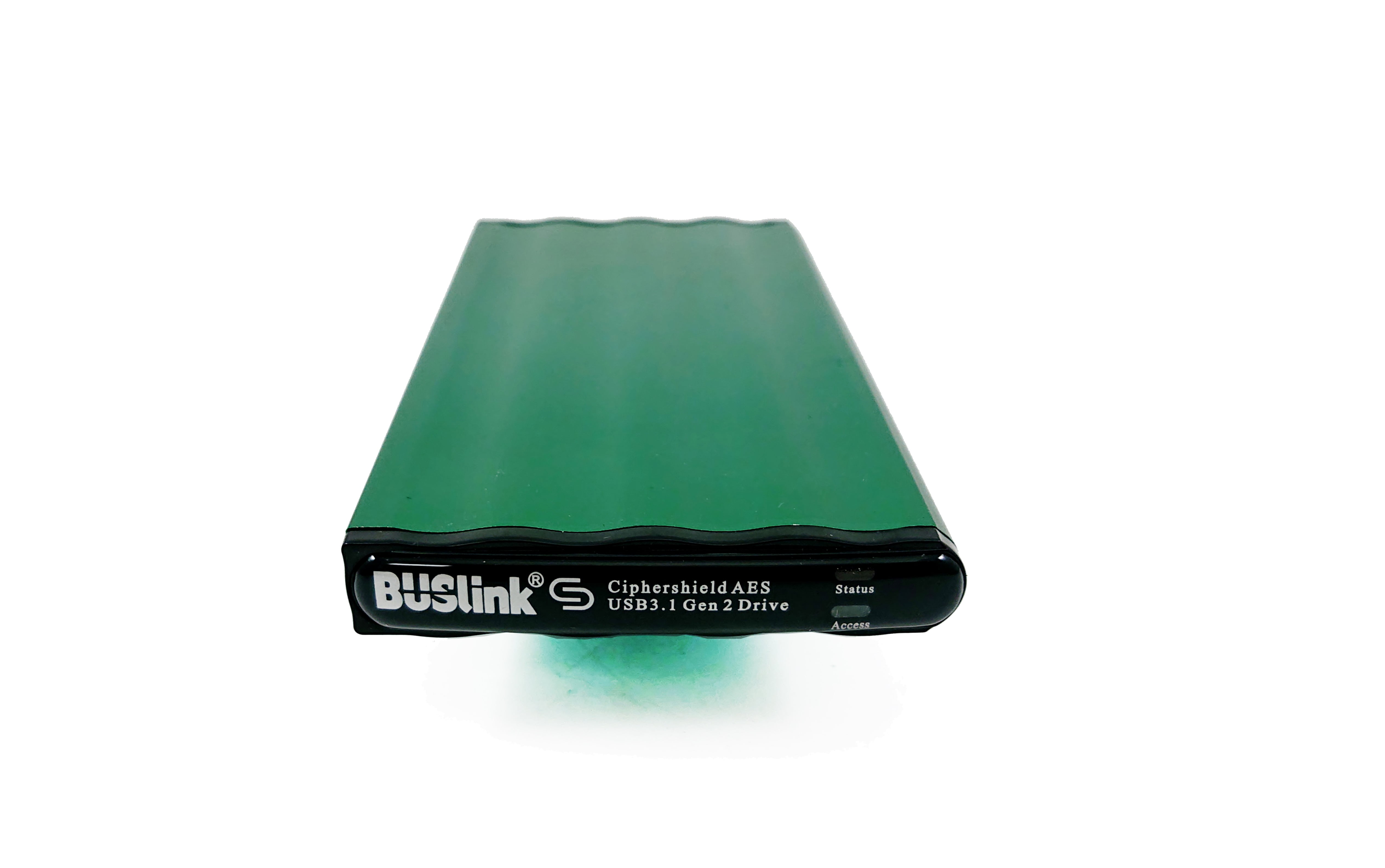 CipherShield USB 3.1 Gen 2 Type-C FIPS 140-2 Level 2 HIPAA 256-bit AES Hardware Encrypted External Disk-On-The-Go Portable Slim SSD Drive (500GB)