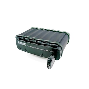 CipherShield XP Compliant Bus-Powered FIPS 140-2 Level 2 HIPAA 256-bit AES USB 3.0 Hardware Encrypted External Portable Hard Drive for All OS (5TB)