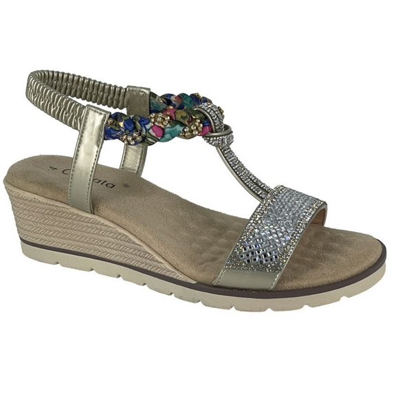 Cipriata Womens Gilda Jewel Sandals