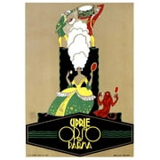 Ciprie Opso Parma Poster Print - Apple Collection Vintage (24 x 36)
