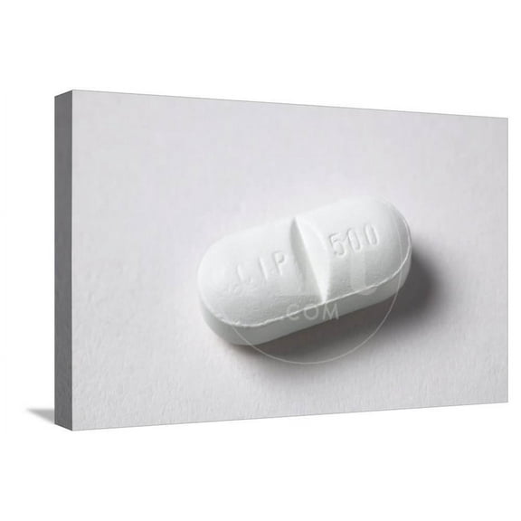 Ciprofloxacin Antibiotic Pill, Stretched Canvas Wall Art by Colin Cuthbert Sold by Art.Com
