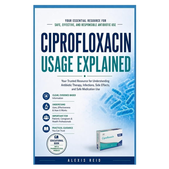 Ciprofloxacin Usage Explained: A Comprehensive Guide to Safe, Effective, and Responsible Antibiotic Use, (Paperback)