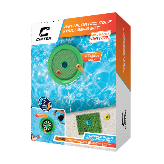 Cipton 2-in-1 Golf and Dart Pool Set