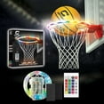 thumbnail image 1 of Cipton Basketball and LED Rim Light Bundle, LED Light Up Basketball, Size 7-8-9 Indoor and Outdoor Basketball, Perfect for Outdoor Games, Basketball Pump Included, Premium Rubber Basketball, 1 of 5