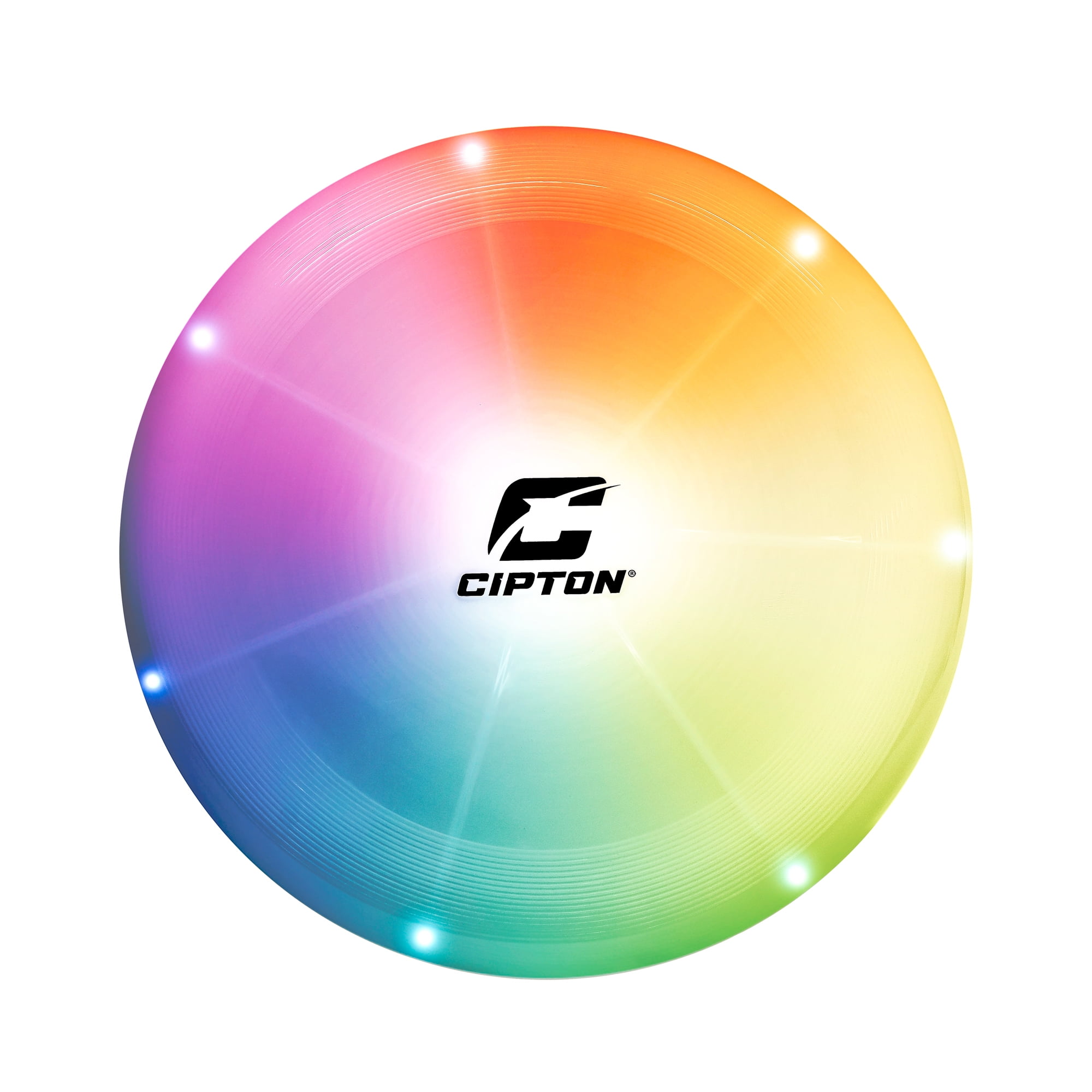 Cipton Glow In The Dark Flying Disc, Dual LED Lights For NightTime