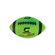 Cipton LED Light Up Football, Glow in the Dark, Junior Size, Glow in the Dark for Night Play, Green