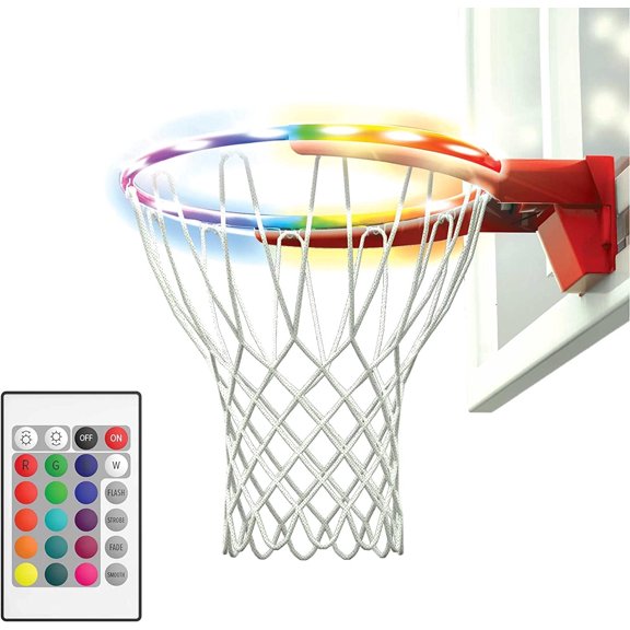 Cipton Multicolor LED Basketball Rim Light, Water Resistant