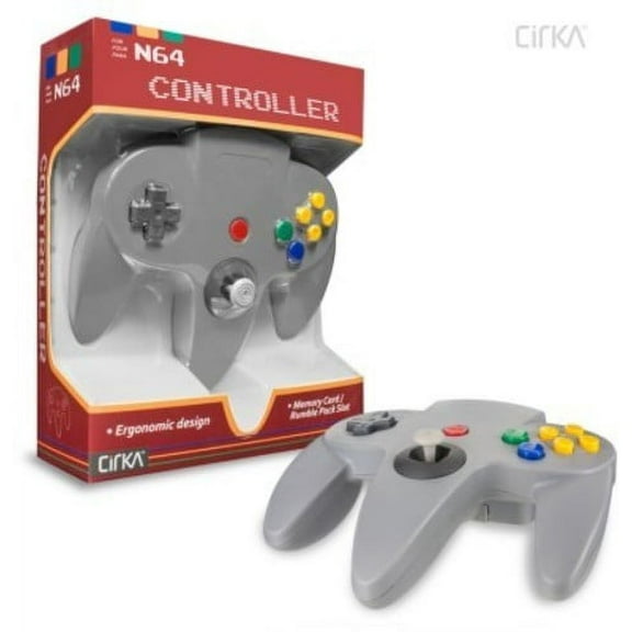 CirKa M05786-GR N64 Controller- Gray