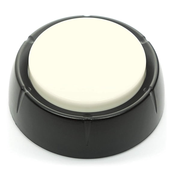 Talking Clock for Blind and Hearing Aid Users, Announcing Time, Date and Week, white by Cirbic