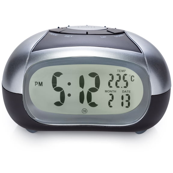 Cirbic Loud Talking Alarm Clock, Shows Time and Temperature for Low Vision or Blind