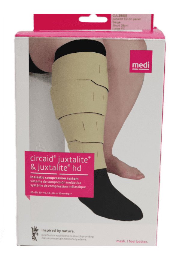 Juxtalite Lower Leg System Designed for Compression and Easy Use - Large (Full Calf)/Short