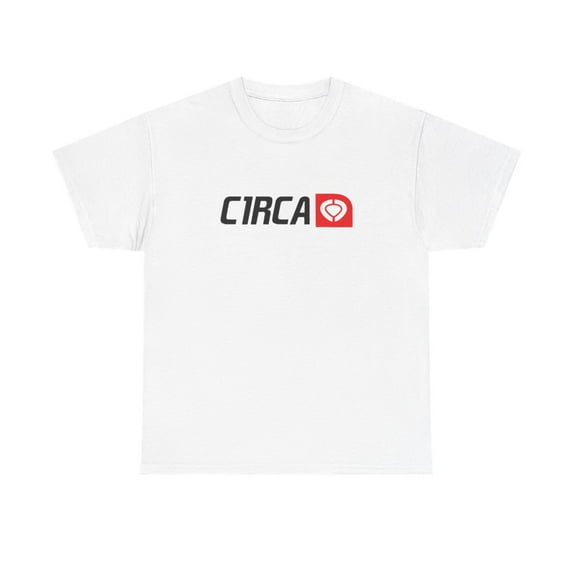 Circa C1rca Footwear Muska Skateboard 00s 90s Vintage Classic Skate TShirt Print - White / L